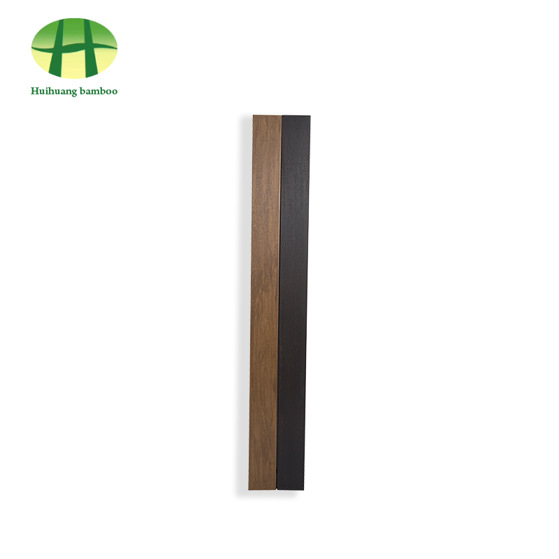 Pardoseală din bambus de culoare lucioasă carbonizată