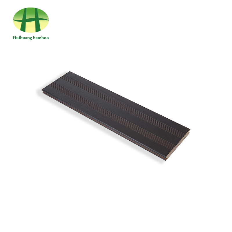 Pardoseală din bambus color carbonizat