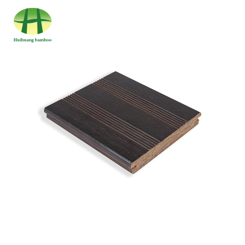 Pardoseală din bambus cu dungi duble