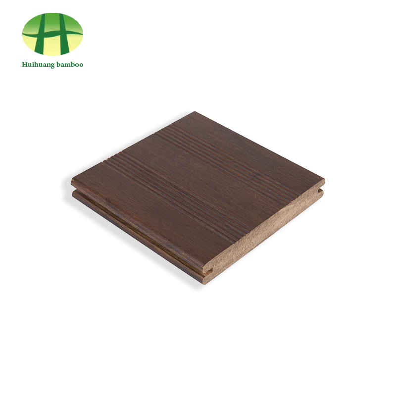 Pardoseală din bambus cu dungi duble